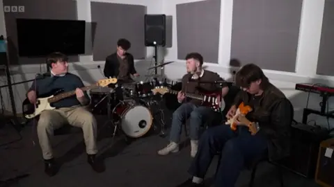 Indie band The Caymans were formed in Halifax in 2023