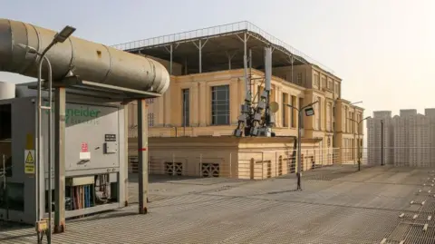 Bloomberg via Getty Images Industrial chiller at Yotta Data Services data centre, in Navi Mumbai, India. 