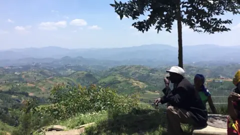Rwandan hills