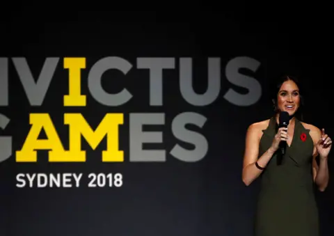 Reuters The Duchess of Sussex and the closing ceremony of the Invictus Games