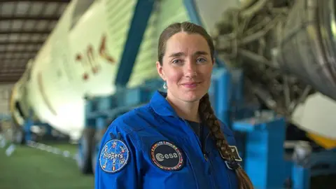 Rosemary Coogan pictured at Johnson Space Centre