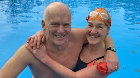 Chris Slegg/BBC Andrew Ingamells and Deborah Wright