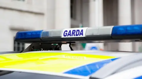 Getty Images The top of an Irish police car