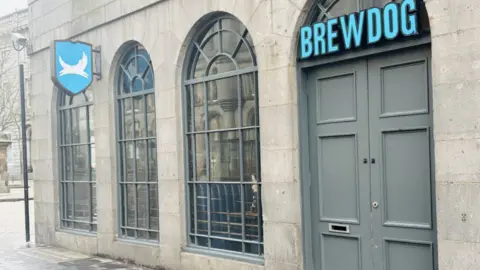 A closed Brewdog bar