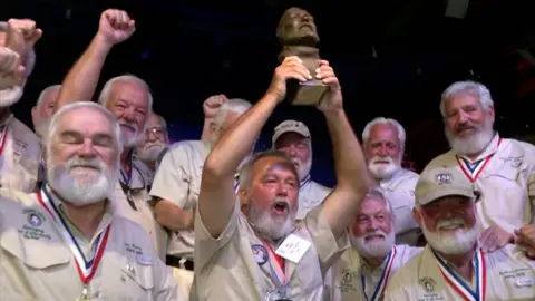 Zach Taylor at the Hemingway lookalike contest