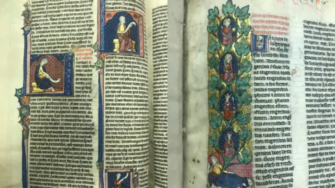 Royal manuscript unveiling on library anniversary