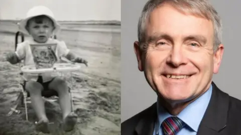 Robert Goodwill MP/UK Parliament Robert Goodwill as a young boy and now