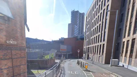 A general view of York Street leading to the entrance of the Victoria Shopping centre