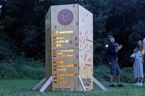 South Yorkshire Police Sculpture in Ponderosa Park