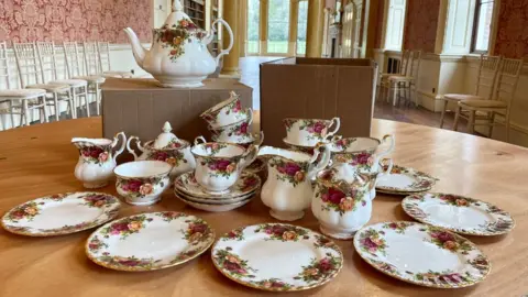 Wentworth Woodhouse Donated china