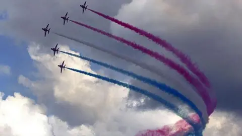 BBC RAF Red Arrows