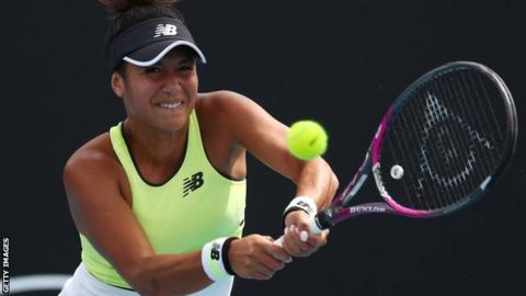 Australian Open: Heather Watson into second round but Dan Evans loses ...