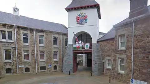 Gwynedd County Council offices and coroners' court