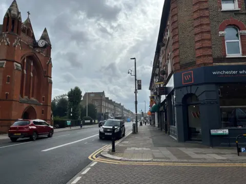 Smoke on Garratt Lane