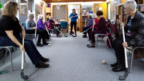 Snowdrop Argyll Shinty session