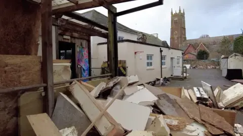 Flooded Devon school to stay shut until September 2024