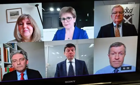 Getty Images Q&A on laptop