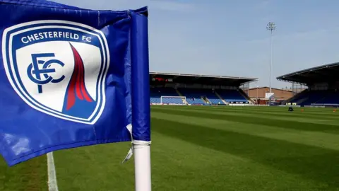 Getty Images General view of Chesterfield's home ground