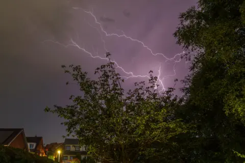 Weather Watchers/Bigolives Lightning over Telford