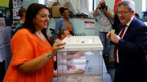 Reuters Jean-Luc Melenchon voted at a polling station in Marseille, France, June 19, 2022.