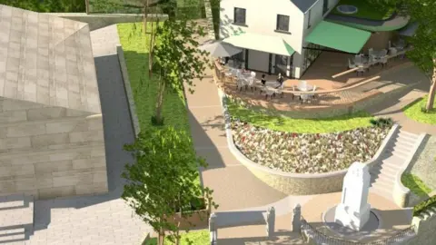 Bailey Hill Project Artist impression of the site