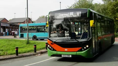 MP Mike Amesbury X1 bus before the service was scraped