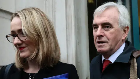 Getty Images Rebecca Long-Bailey and John McDonnell