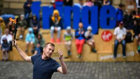 Getty Images Fringe performers