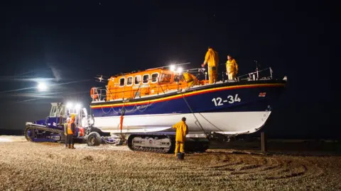 Getty Images Aldeburgh's Mersey-class lifeboat