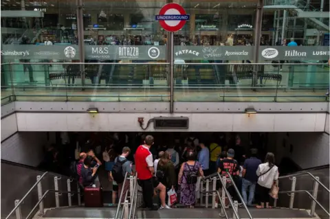 Getty Images Paddington underground