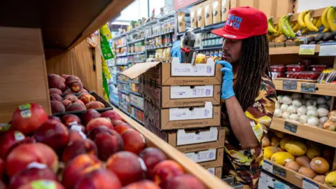 Getty Images US retail worker