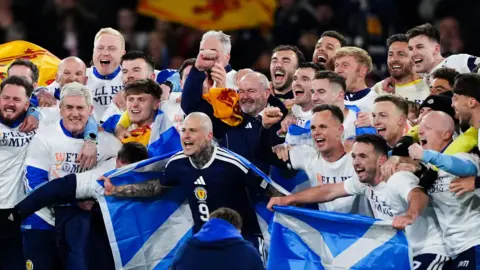 PA Media Scotland players