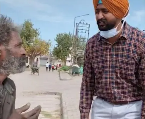 BBC Telugu Still from TikTok video