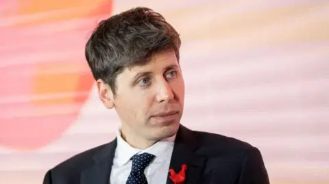 Sam Altman, chief executive officer of OpenAI Inc., at Station F during the AI Action Summit in Paris, France, on Tuesday, Feb. 11, 2025.