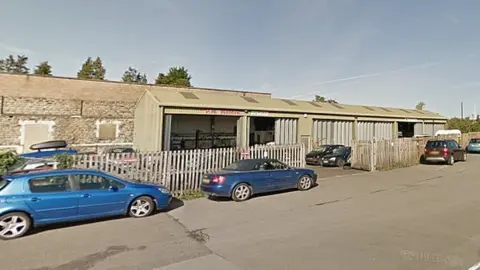 Google Car park at Station Approach on Frome, near Hesperian Fish seafood restaurant