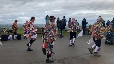 BBC A group of Morris dancers