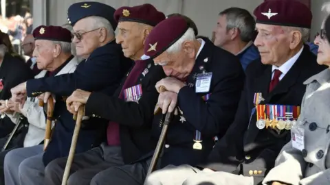 PA Media Veterans at Arnhem commemorative service