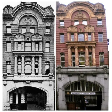 Getty/Geograph Westminster Bridge House