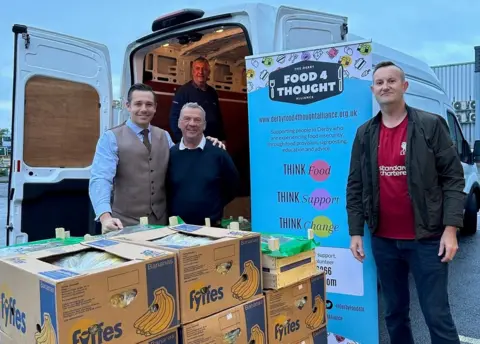Nielsen McAllister Derby charity given three-tonne fruit and veg donation