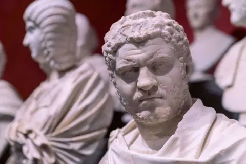 Fondazione Torlonia A portrait bust of the emperor Caracalla