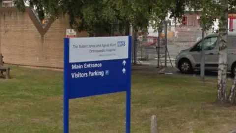 Google The Robert Jones and Agnes Hunt Orthopaedic Hospital (RJAH) in Gobowen