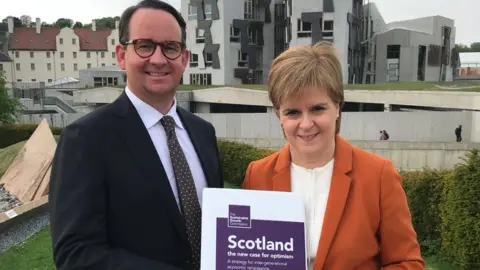 Nicola Sturgeon Twitter Report being handed over