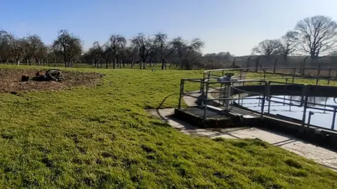 The water recycling centre at North Petherton