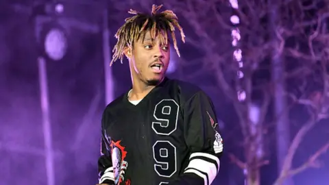 Getty Images Juice Wrld, real name Jarad Anthony Higgins, was considered to be a rising star of rap music