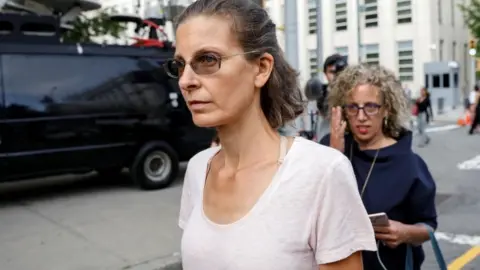 Reuters Clare Bronfman arriving at court