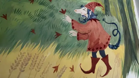 West Suffolk Hospital Part of the mural at West Suffolk Hospital