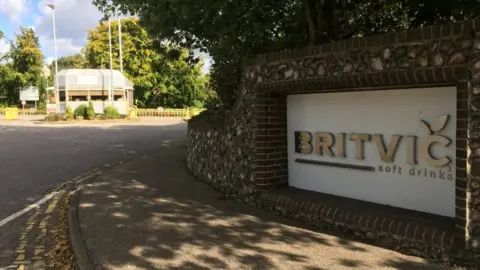 Britvic site entrance