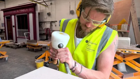 BBC David O’Donnell Anderson is a joiner by trade, 