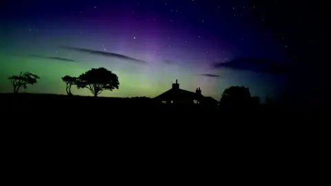 Weather Watchers/Skyborg Northern lights visible in Fife, Scotland