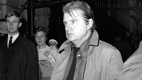 PA Media Francis Bacon in London in September 1970